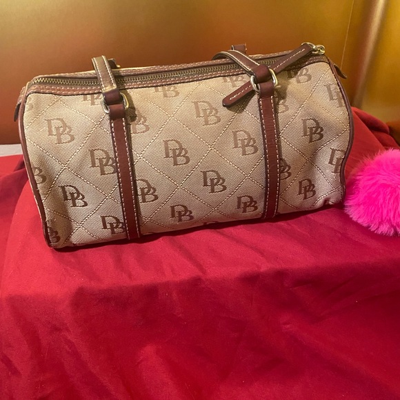 Dooney & Bourke Tan Mini Barrel Bag - Picture 1 of 5